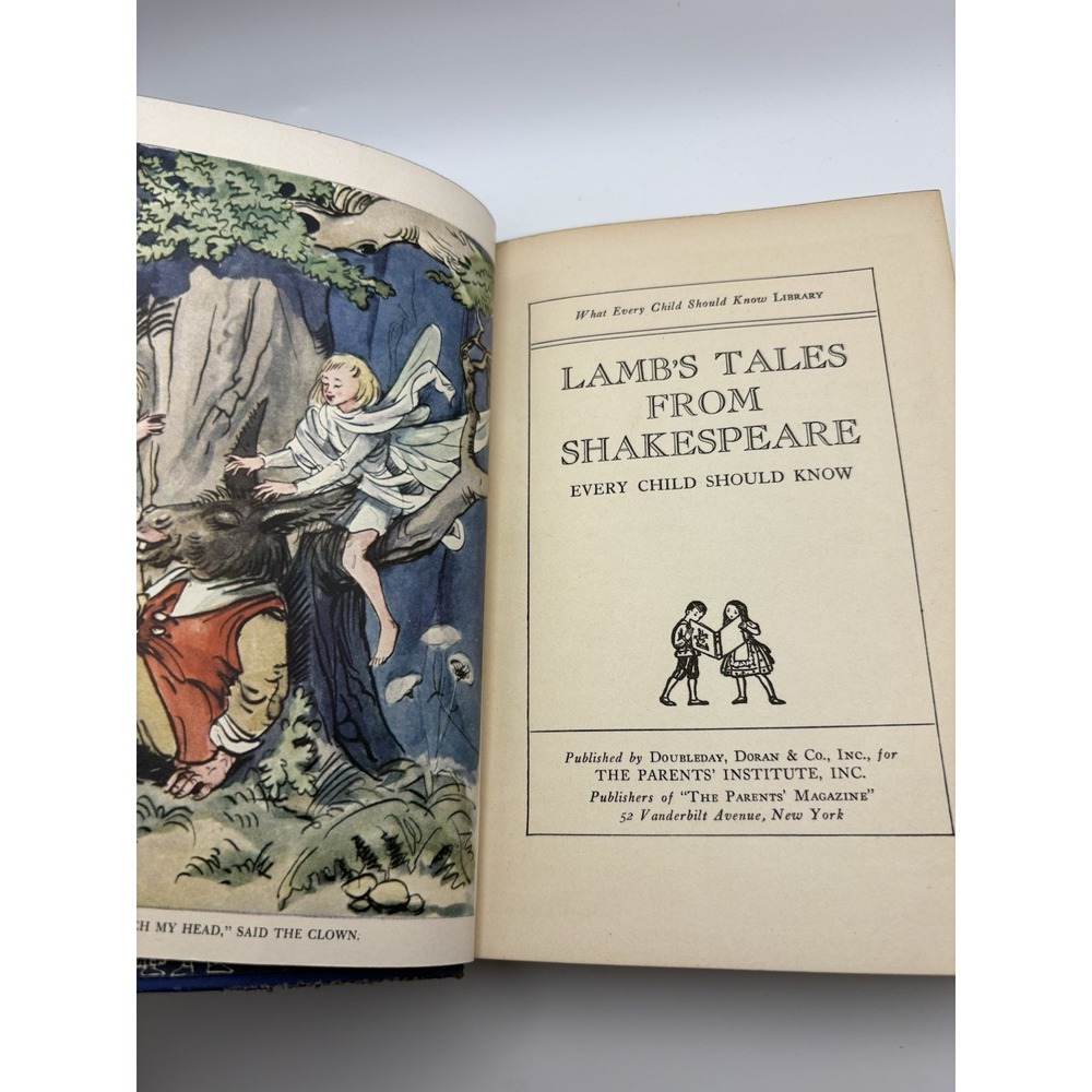 Lamb's Tales from Shakespeare Vintage HC Doubleday Parents Institute - Picture 4 of 5